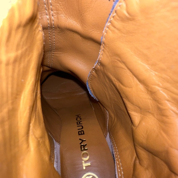 Tory Burch Elegant Suede Ankle Boots - Picture 8 of 11